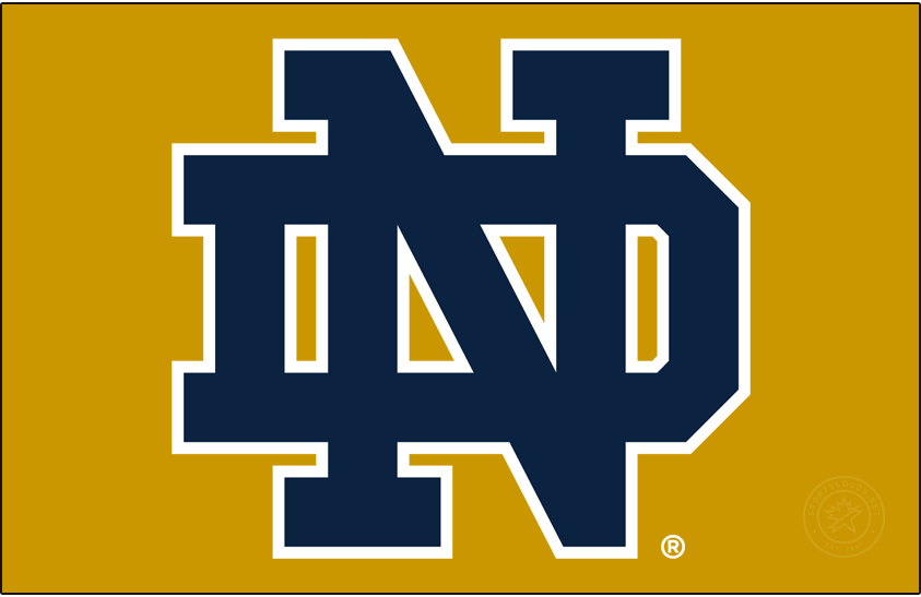 Notre Dame Fighting Irish 2015-Pres Alt on Dark Logo iron on transfers for T-shirts